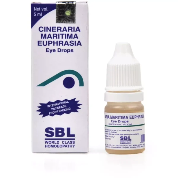 SBL Cineraria Maritima Euphrasia Eye Drops