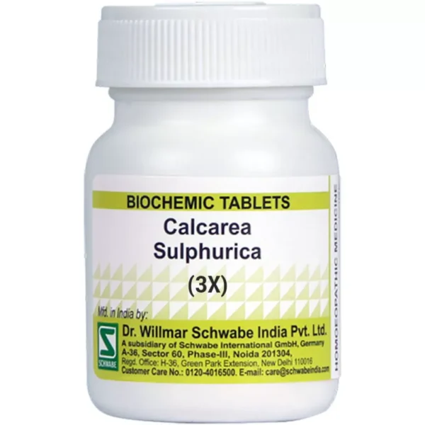 Willmar Schwabe India Calcarea sulphurica