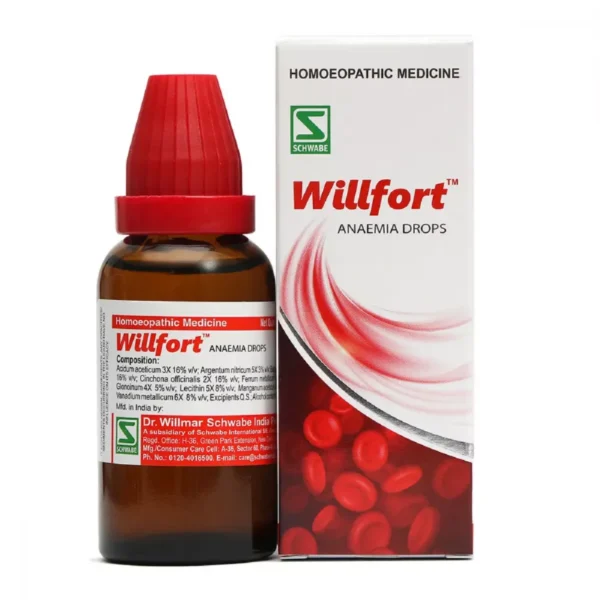 Willmar Schwabe India Willfort Anemia Drops (30ml)