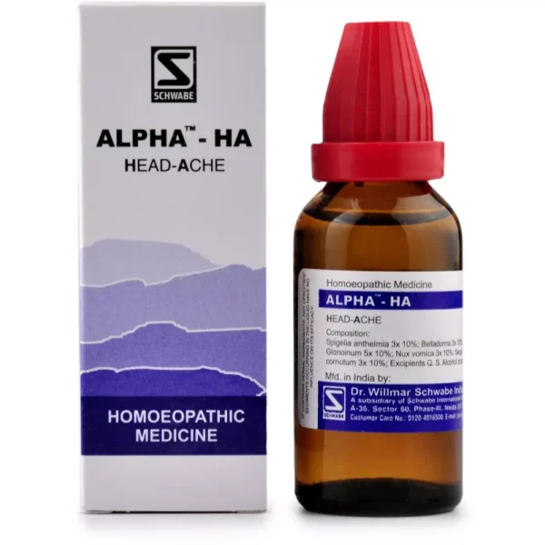 Willmar Schwabe India Alpha HA (Headache) (30ml)