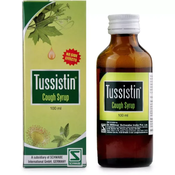 Willmar Schwabe India Tussistin Cough Syrup (100ml)