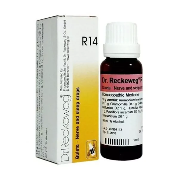 Dr Reckeweg R14 (Quieta) (22ml)