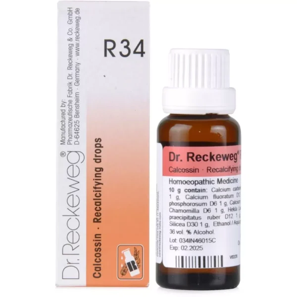 Dr Reckeweg R34 (Calcossin) (22ml)