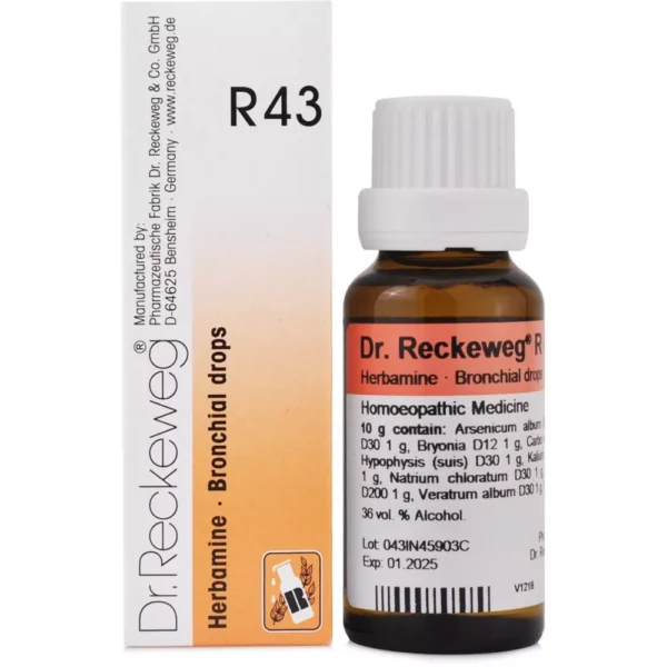 Dr Reckeweg R43 (Herbamine) (22ml)