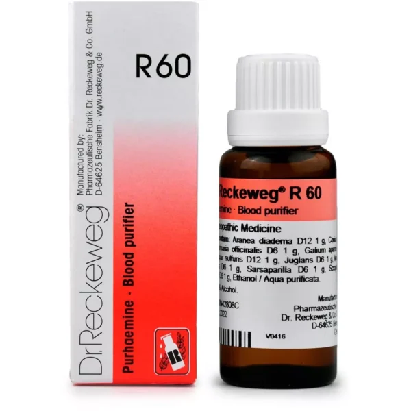 Dr Reckeweg R60 (Purhaemine) (22ml)