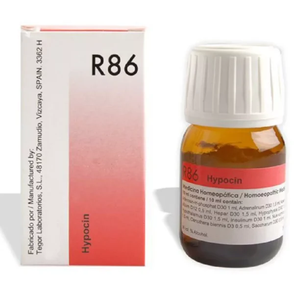 Dr Reckeweg R86 (Low Blood Sugar) (30ml)