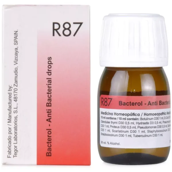 Dr Reckeweg R87 (Anti Bacterial) (30ml)